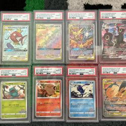 Pokemon PSA 10 Slabs 