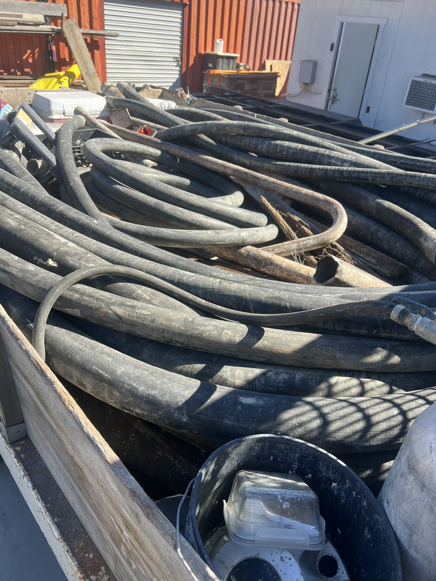 Concrete Pump Hoses Clamps Etc. 