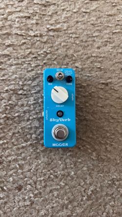 Mooer SkyVerb Mini Reverb Guitar Pedal – Used