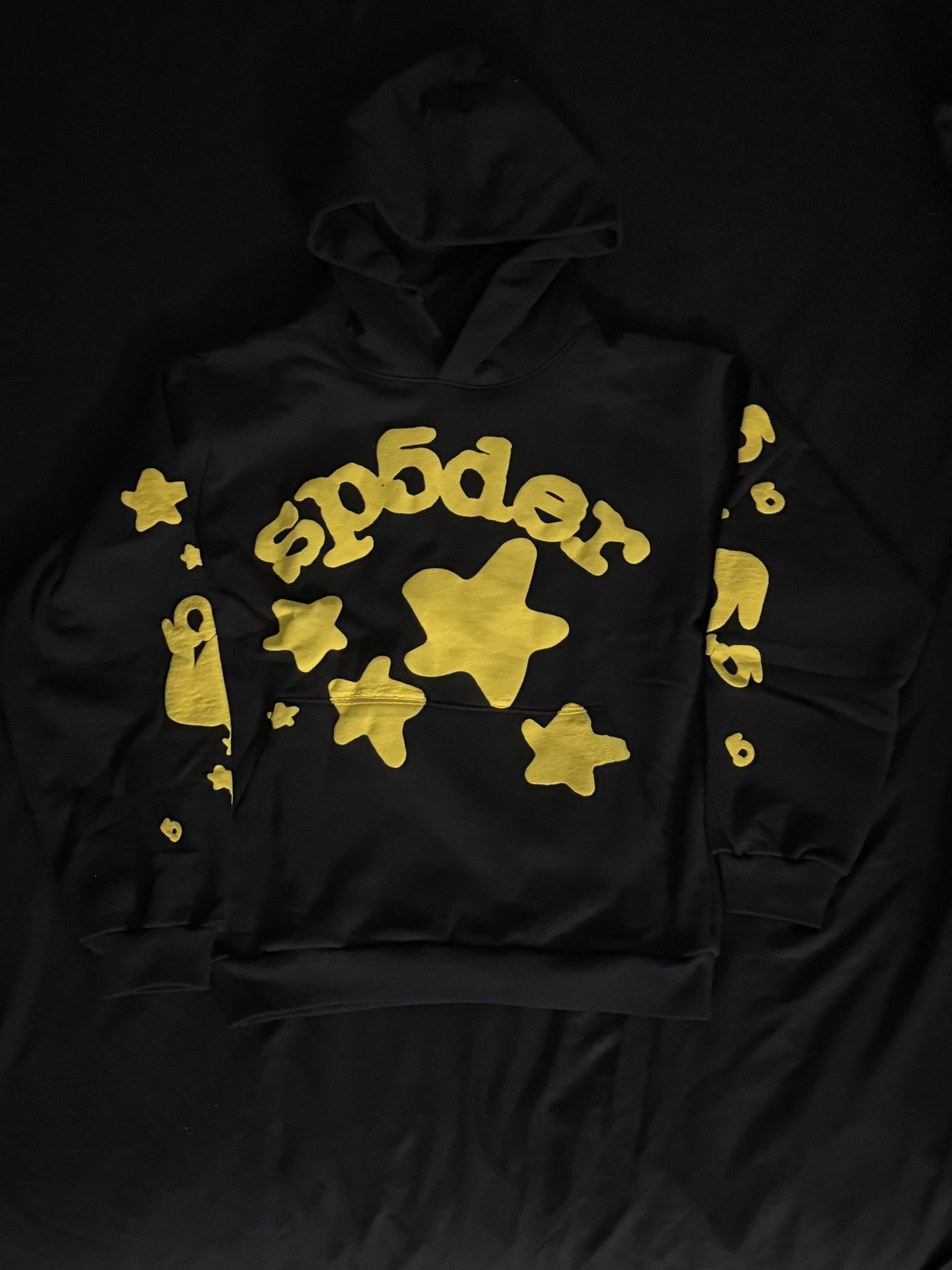 Spider Beluga Hoodie Onyx/ Yellow medium Hoodie