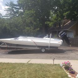 21ft Talon Tunnel Cat W/ 225 Merc