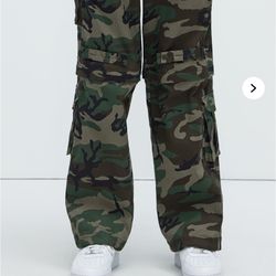 Fashion Nova Mens Camo Pants
