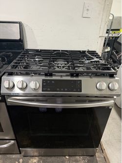 Samsung gas slide in stove