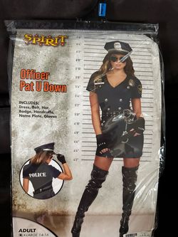 Police Officer Pat U Down Halloween costume