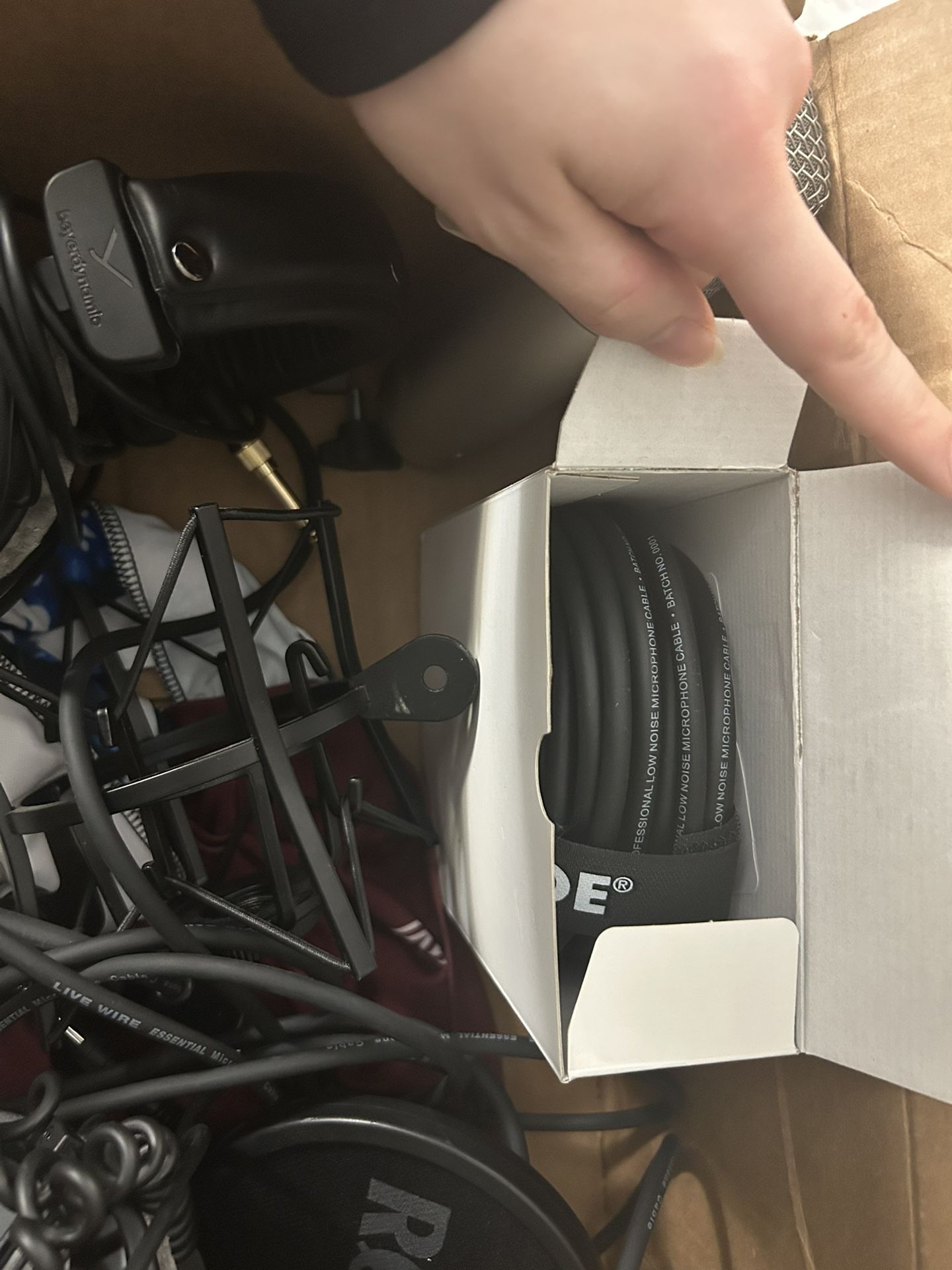 Box Of Recording Equipment