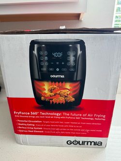 Gourmia 6-Quart Digital Air Fryer with 12 presets