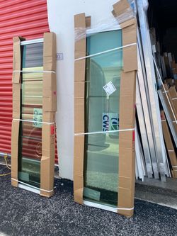2x CWS 73 3/4x24 3/4 IMPACT LOW-e PICTURE WINDOWS