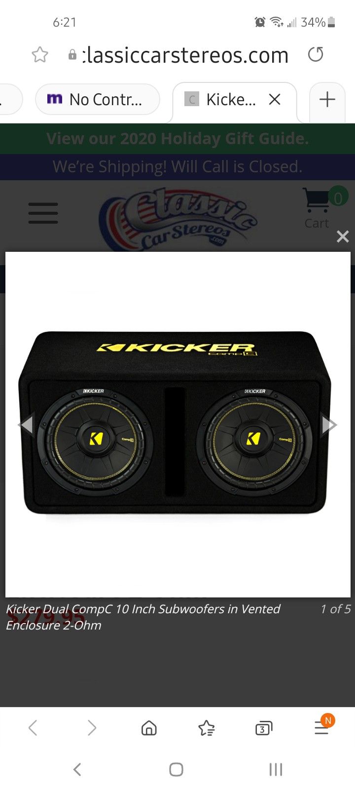 Speaker box kicker speakers