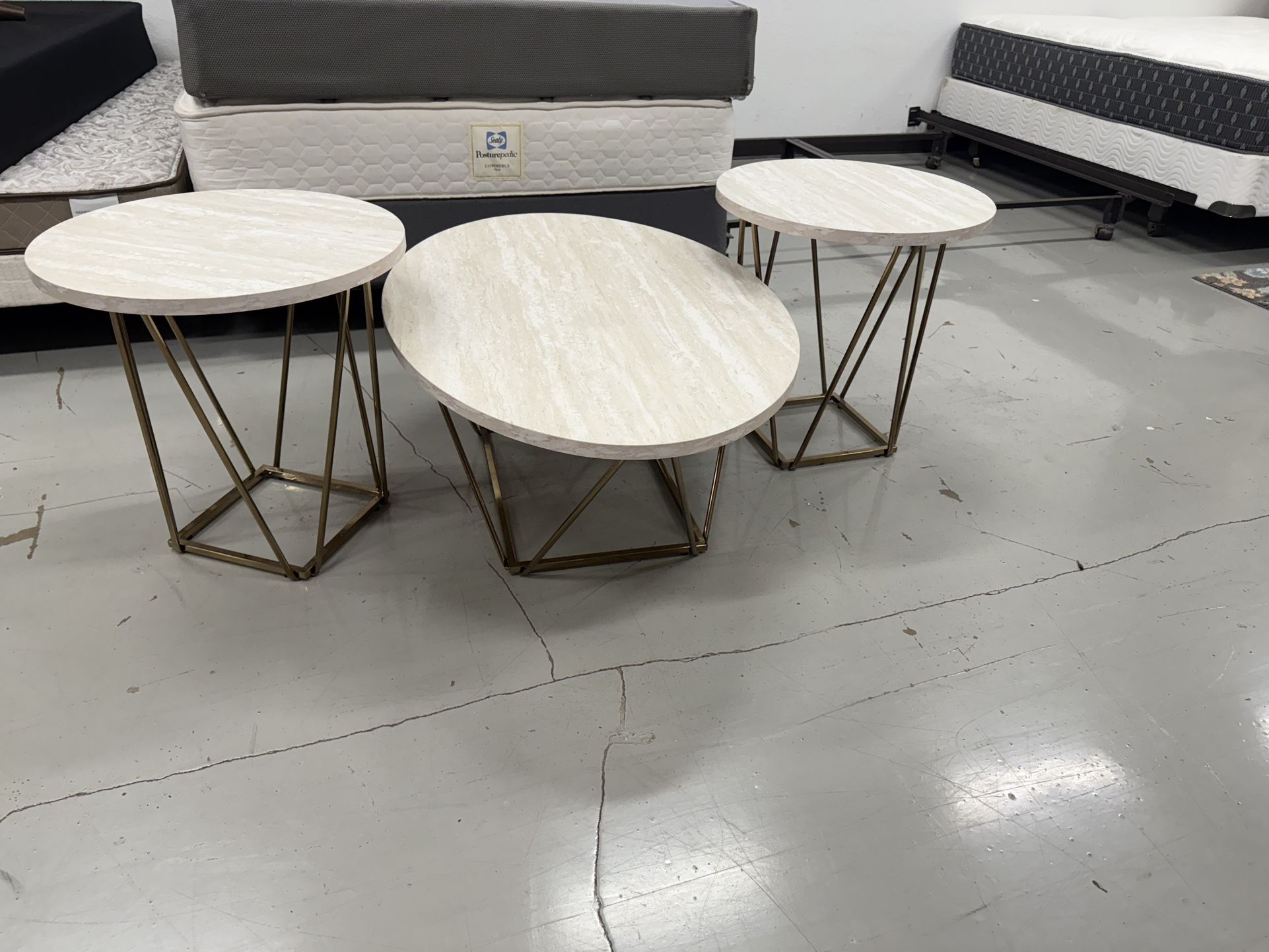 3 Piece Coffee Table Set