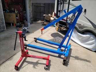 Engine hoist and stand