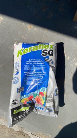 Thin set mortar
