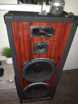 Big speakers