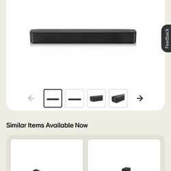 LG SK1 2.0 Channel Compact Sound Bar with Bluetooth® Connectivity