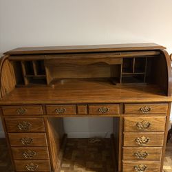 Vintage Wood Desk And Bed Frame Best Offer 