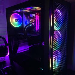 Custom Built Gaming PC w/ RTX 3060ti LIGHTLY USED