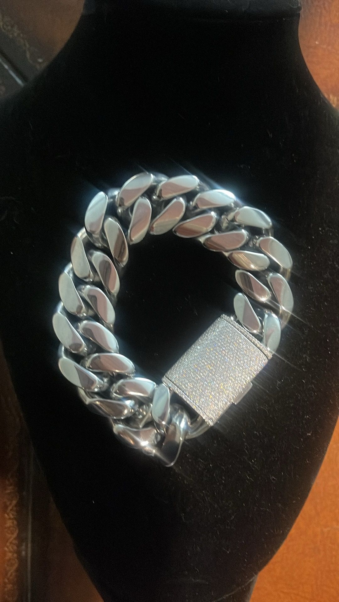 Stainless Steel 22mm 8.5 Bracelet for Sale in Houston, TX OfferUp