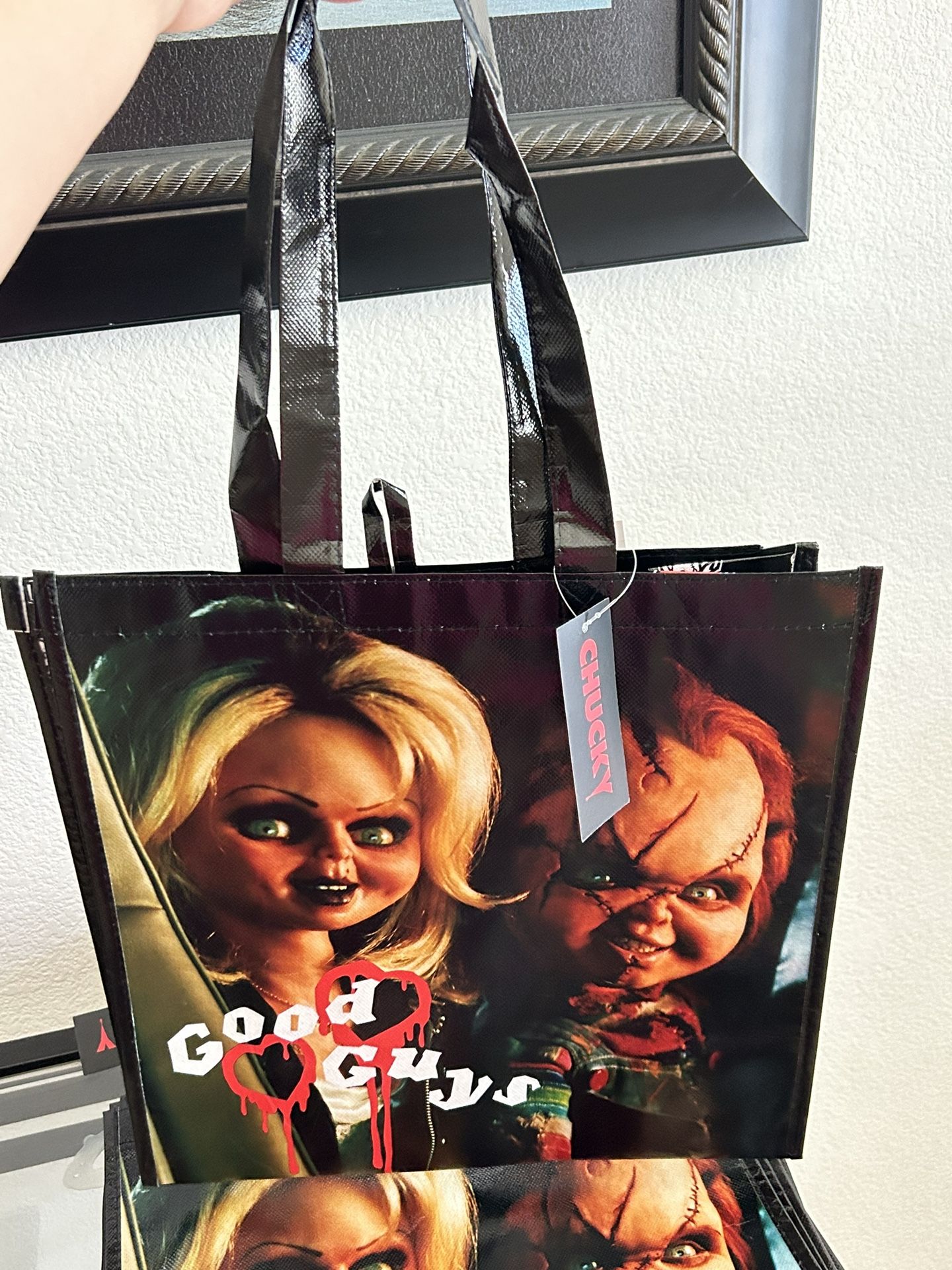 Chucky And Tiffany Tote Bags!