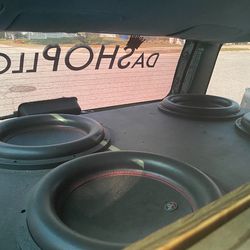 4 -15” subwoofers 
