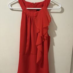Red Tank Top From White House Black Market