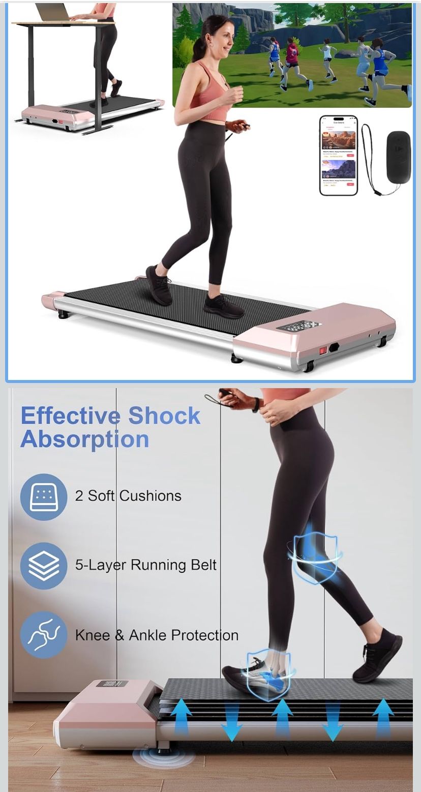 Smart Treadmill Walking Pad For Home Office 