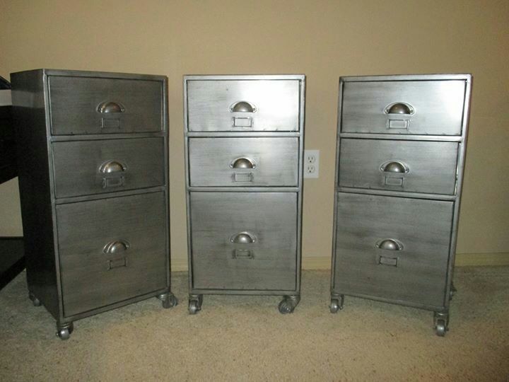 Metal 3-Drawer Jase Rolling File Cabinet- World Market