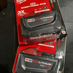 Milwaukee M 18 red lithium HD 9.0
