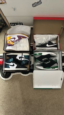 Jordan 1s, 3s Dunks 9/9.5
