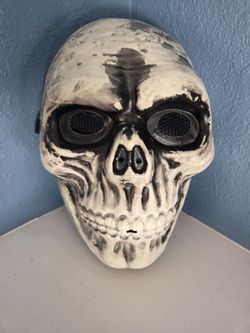 Halloween costume  Skull Mask and Hooded Robe