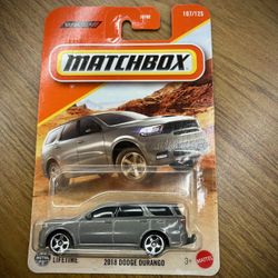 Matchbox 2025 Mainline 2018 Dodge Durango Silver #107