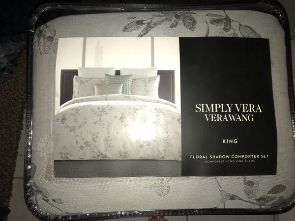 Simply Vera Wang Comforter King Size For Sale In Tracy Ca Offerup