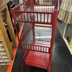 Vintage Fritos Shelving Unit