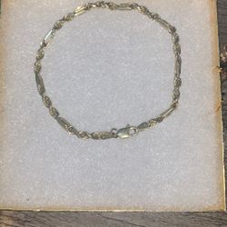Beautiful 10k Milano Rope Bracelet 