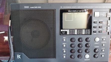 DAK model DMR-3000, portable radio, world band receiver