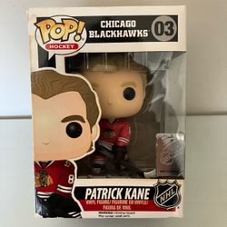 Vintage Funko Pop NHL Hockey Chicago Blackhawks Patrick Kane 2016
