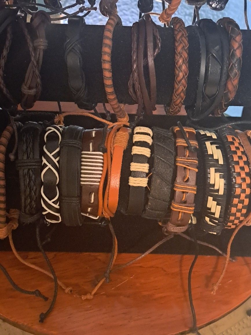 I Have Leather Bracelets