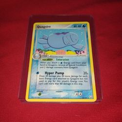 Rare Old 2004 Pokemon - Quagsire Card 26/109 - In Very Good Condition 