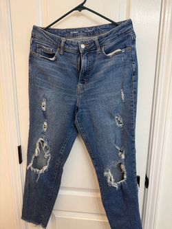 old navy straight jeans size 10