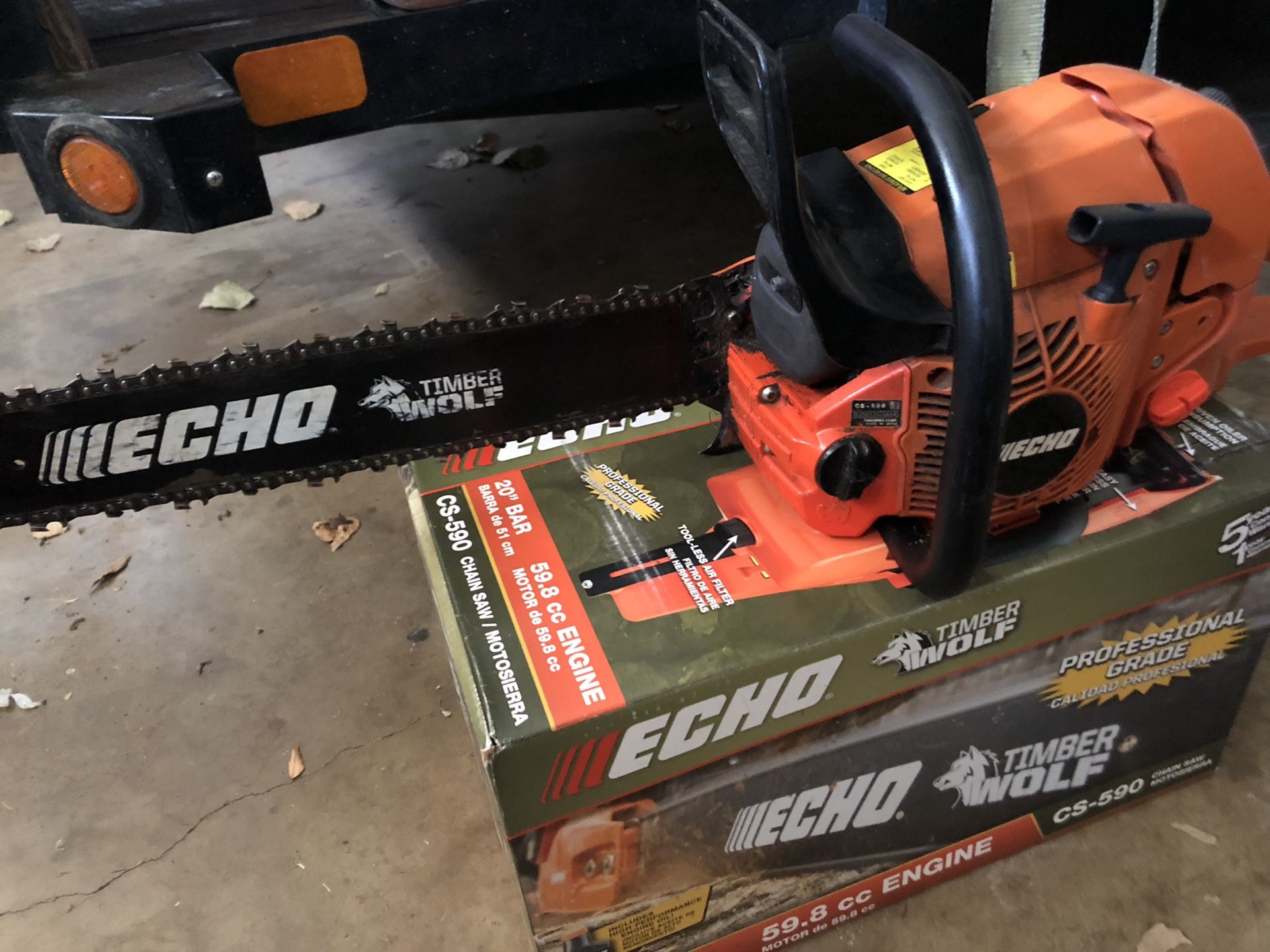 Echo Timber Wolf 20” chainsaw for Sale in Arlington, TX OfferUp