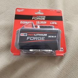 Milwaukee M18 Battery New 6.0 Forge New 