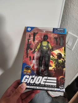 Gi joe classified series python patrol officer