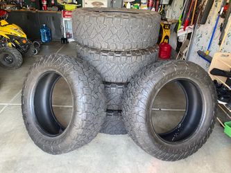 Toyo and Nitto 37/12.50/22