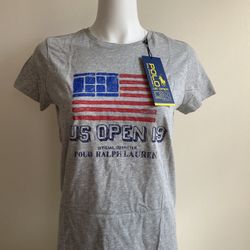 Polo Ralph Lauren - Limited Edition -  US Open 2019 Tennis - T-shirt - Women’s - Size small - American Flag