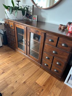 Pottery barn cabinet