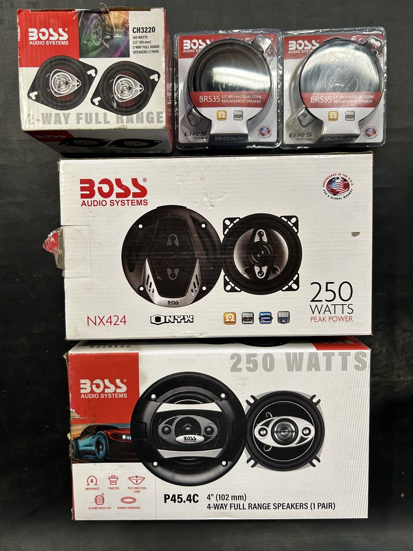 Boss Audio Speaker Bundle