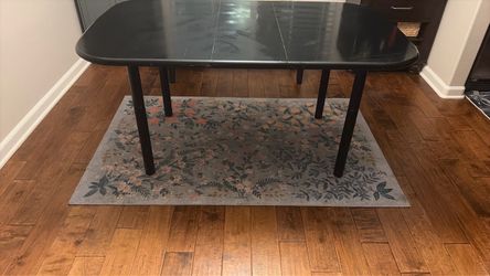Black table