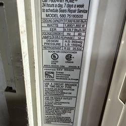 Kenmore Window AC