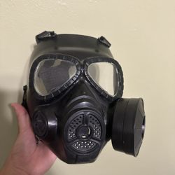 Airsoft Gas Mask With Cooling System