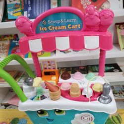 LeapFrog Scoop & Learn Ice Cream Cart with Accessories