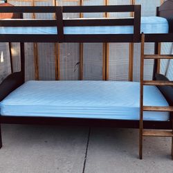 Twin Size Bunk Bed Without Mattress 