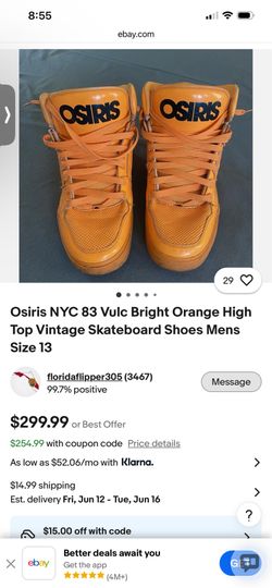 Osiris Hightop’s men’s